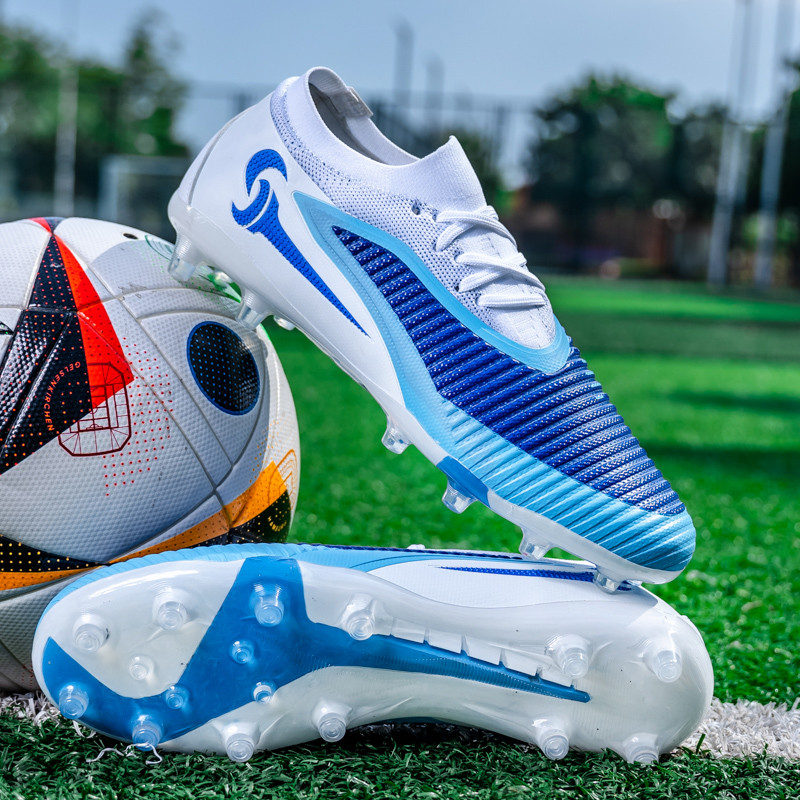 Botas de futebol de novo estilo 2025 Youth Spikes fg Botas de futebol para treinamento de competição