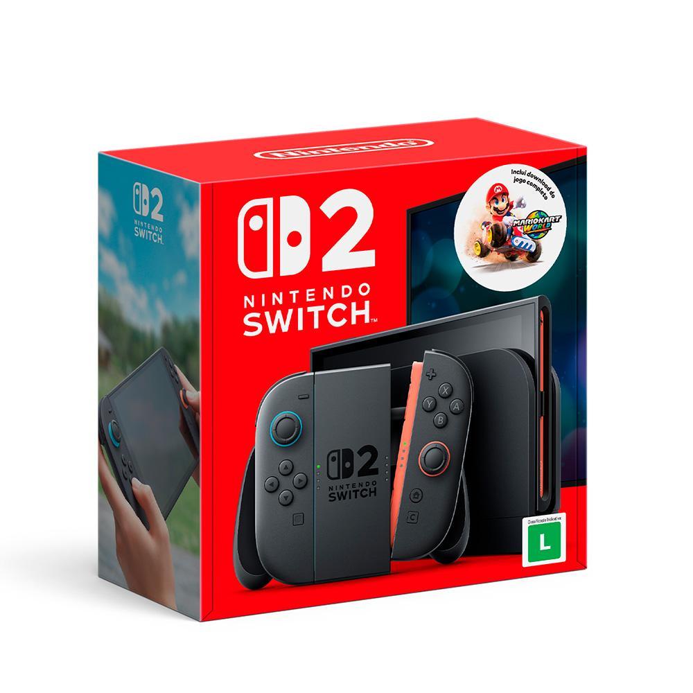 Bundle Nintendo Switch 2 + Mario Kart World em Oferta na Shopee