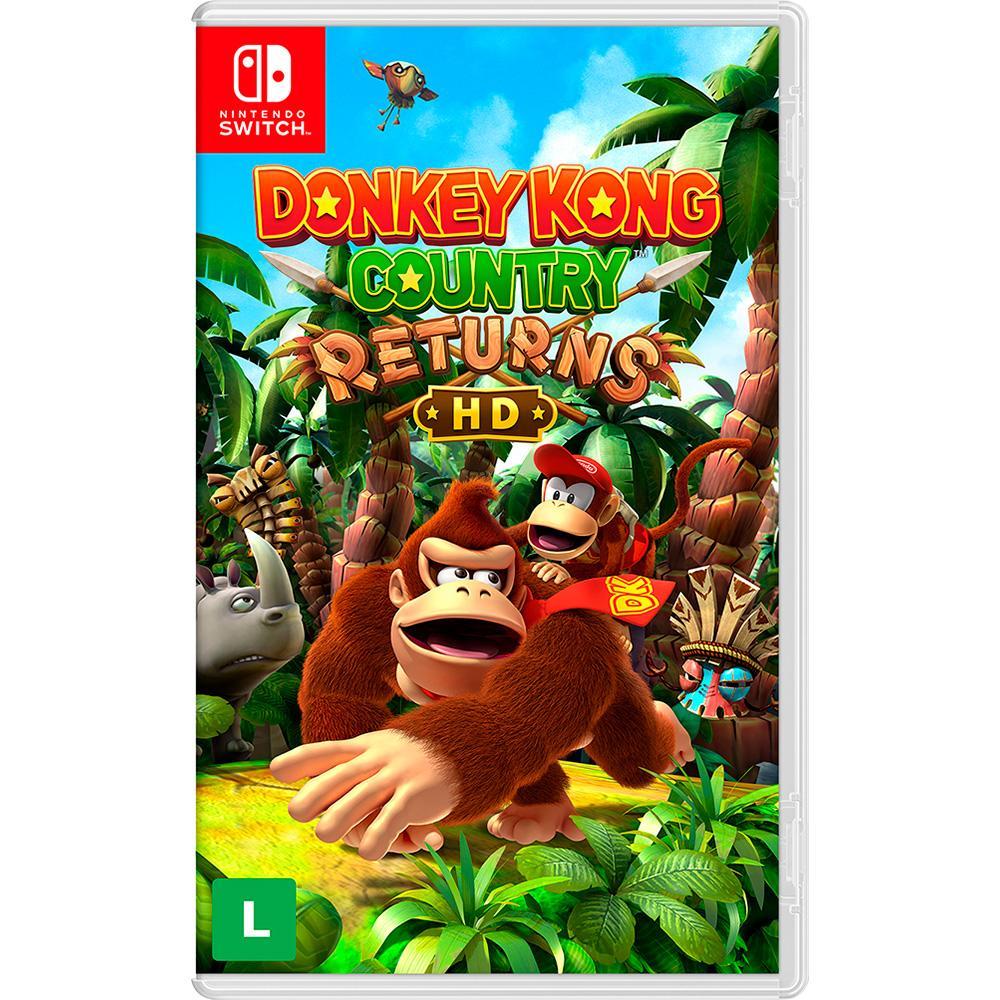 Donkey Kong Country Returns Hd - Nintendo Switch em Oferta na Shopee
