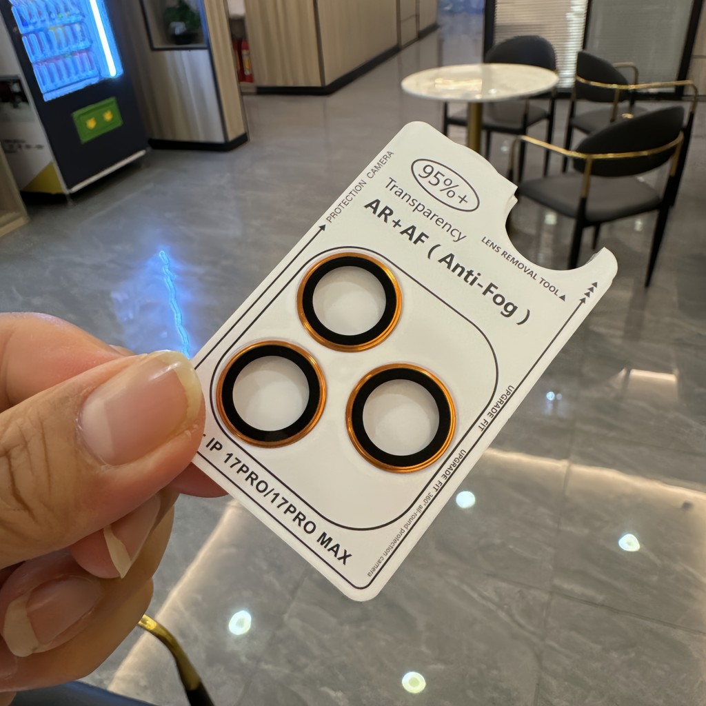 Protetor oficial atualize para a segunda geração de câmera traseira de alta qualidade para celulares IPhone 17 Pro Max em Oferta na Shopee