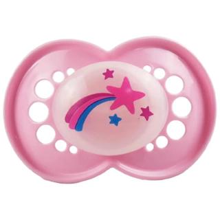 Chupeta Night 6 Meses Rosa - MAM Baby em Oferta na Shopee