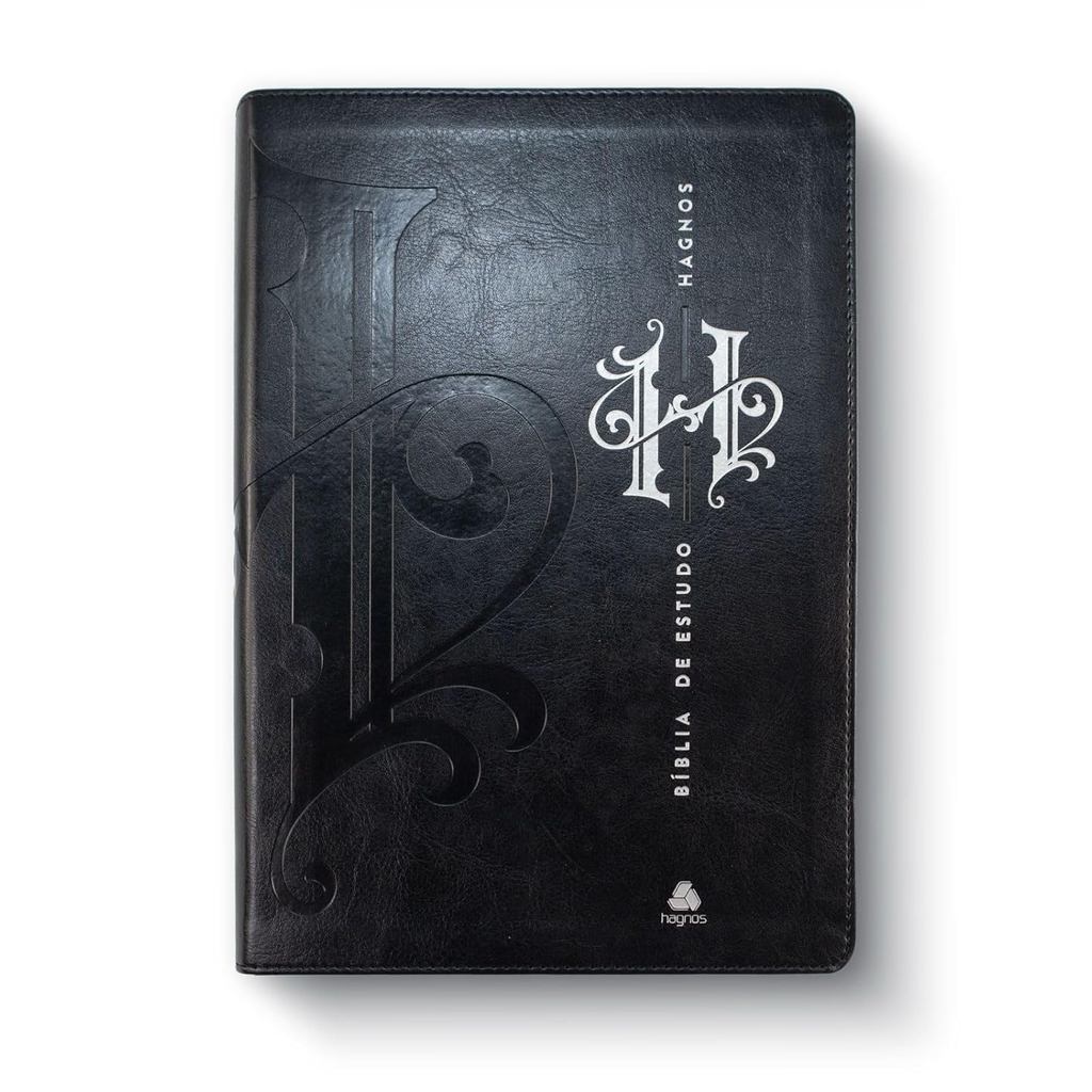 Bíblia de Estudo Hagnos | Notas, Comentários e Recursos de Harold Willmington | PRETA em Oferta na Shopee