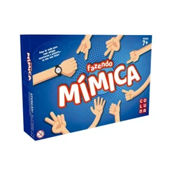 Jogo Fazendo Mímicas de Adivinhação Brinquedo Infantil Familia