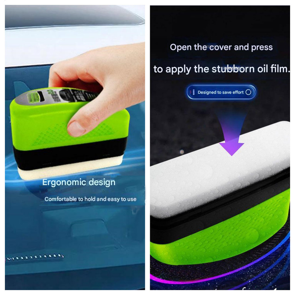 Removedor de Filme de Óleo 2.0 com Escova 150ml — Limpeza Profunda e Anti-Chuva para Vidros