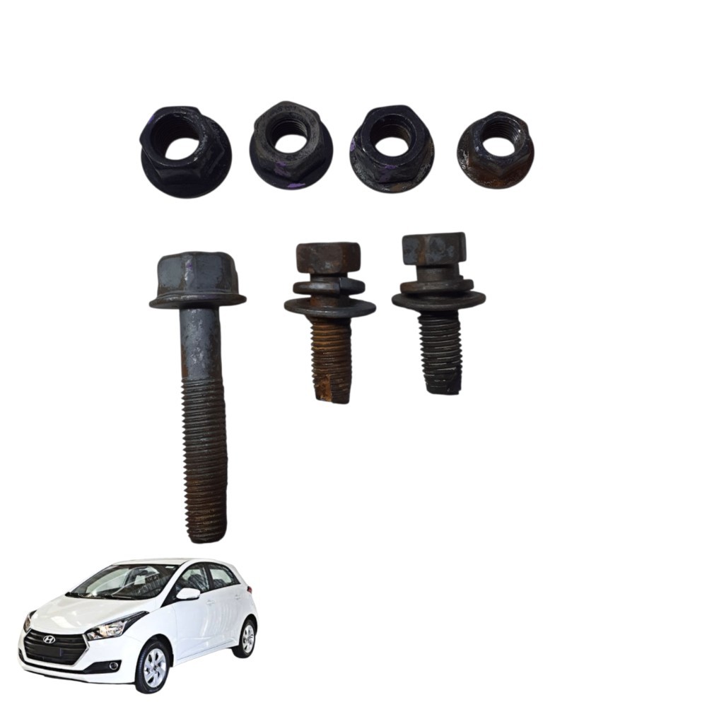 Kit Parafusos Calço Motor Hyundai Hb20 2016