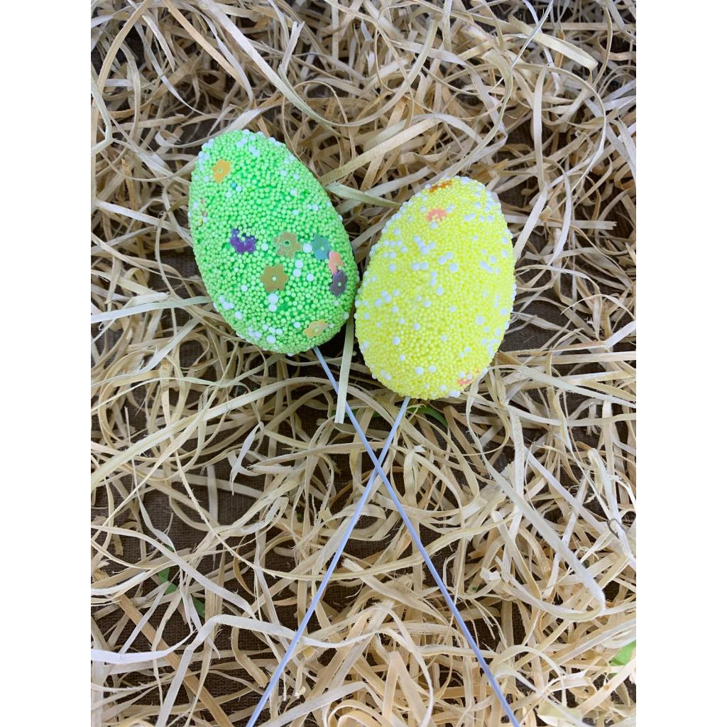 Kit Ovinhos Palitinhos Flocado c/ 2 Unidades