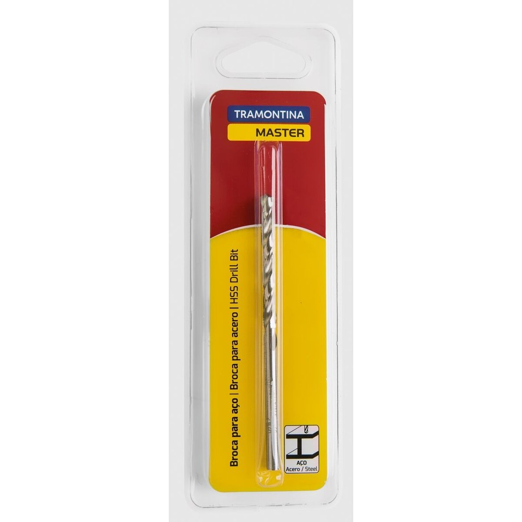 BROCA AÇO RÁPIDO 3,0mm x 61mm TRAMONTINA 43141/113