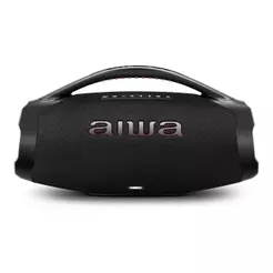 Caixa de Som Boombox AIWA - Bluetooth, 3 vias, IP66, AWS-BBS-01-B