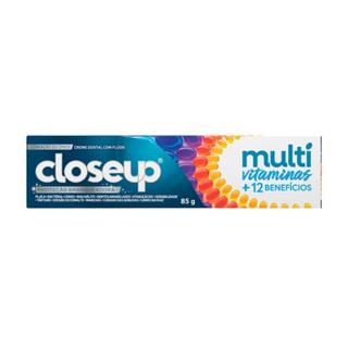 Creme Dental Close-Up Multi Vitaminas Branqueadora 85g em Oferta na Shopee