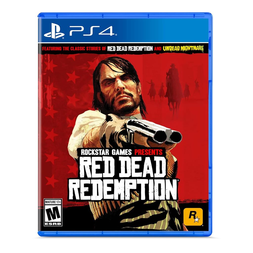 Red Dead Redemption e Undead Nightmare PS4 Midia Fisica