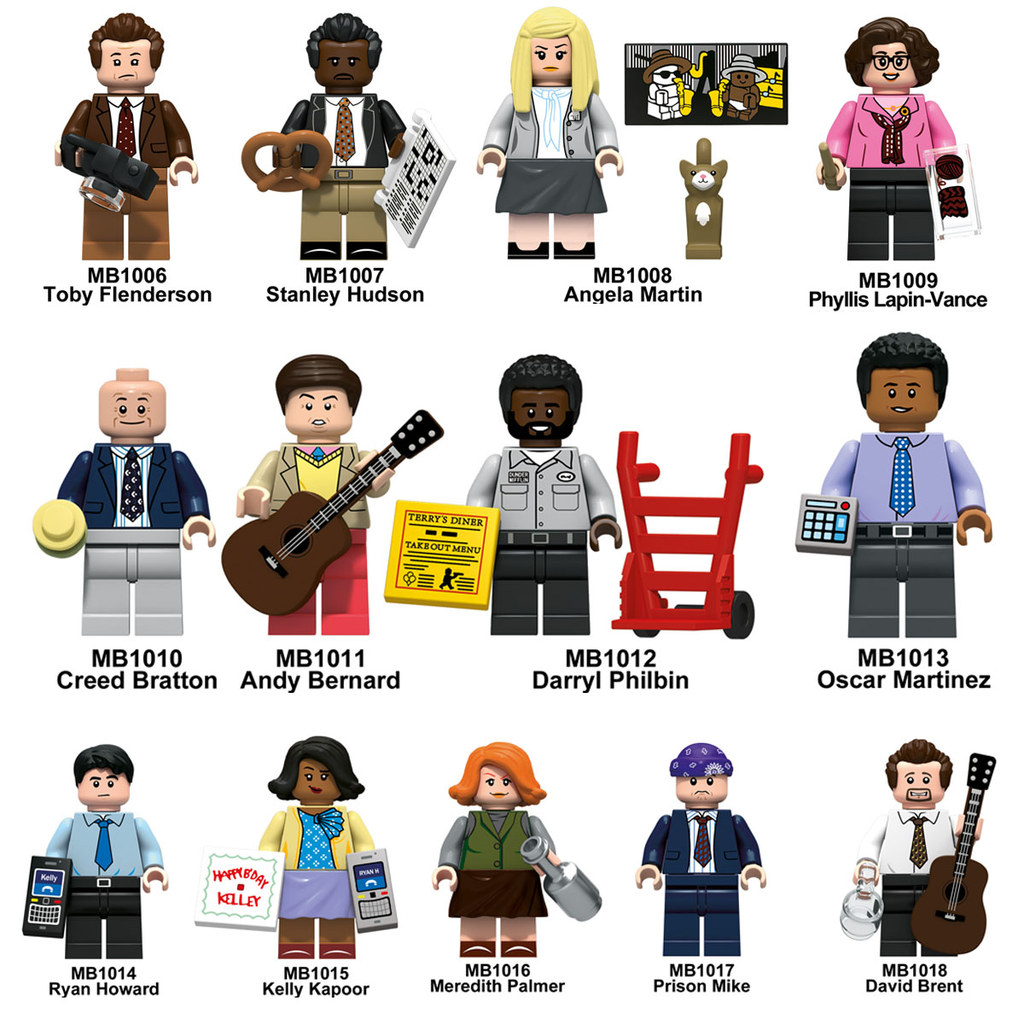 Ornamentos Colecionáveis Quebra-Cabeça Série De TV Modelo mini Figuras De Montagem Infantis Brinquedos