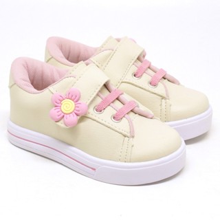 Tênis Infantil Menina calçado de criança moda voltas aulas flor em Oferta na Shopee