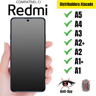 Película Cerâmica Privacidade Fosca 3D P/ Redmi A5 / A4 / A3 / A2+ / A2 / A1+ / A1 Matte AntiSpy em Oferta na Shopee