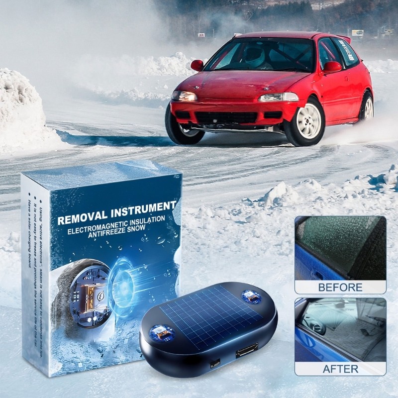 OMG * Descongelador Eletromagnético Carro Para Prevenção E Descongelamento Automático Uso Inverno Vibr