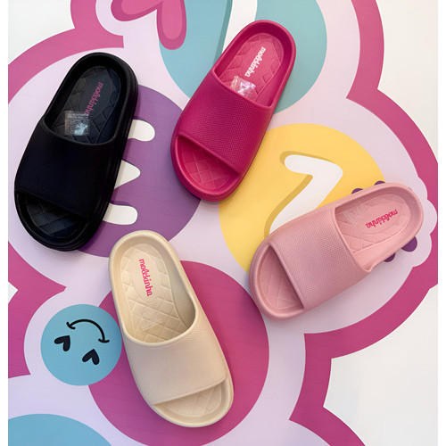 Chinelo infantil menina Slide Molekinha Nuvem Anatômico