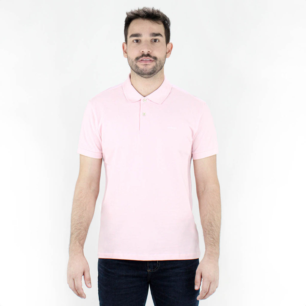 Camiseta Polo Colcci 03115 Rosa Claro - Masculino