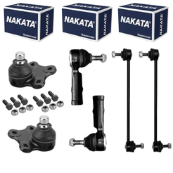 Kit 2 Pivo + 2 Terminal 2 Bieleta Ford FIESTA 2002 a 2014