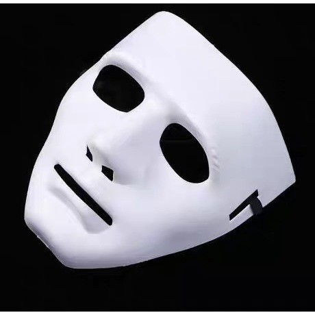 Máscara Jabbawockeez Dança Teatro Fantasia Branca