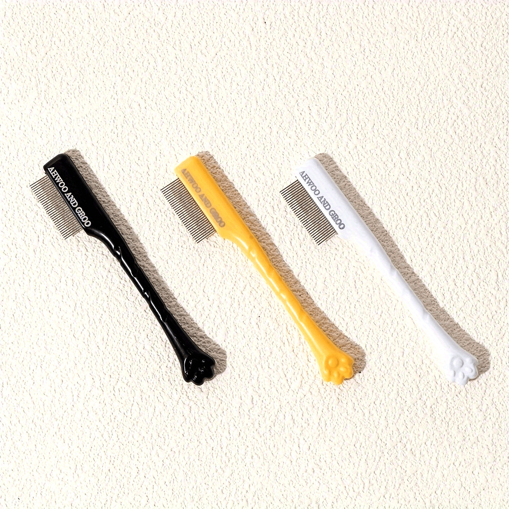 1pcs Removedor de Manchas de Lágrimas para Cães Escova de Limpeza de Olhos para Animais de Estimação, Ferramenta de Higi