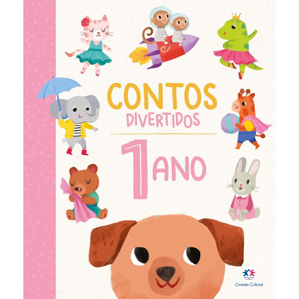 Contos Divertidos | 1 ANO | Capa Dura Almofadada em Oferta na Shopee