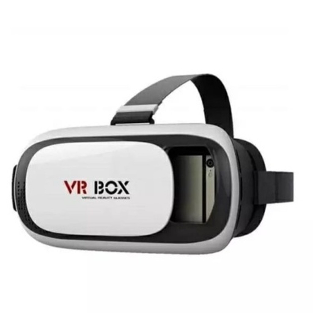 VR Box 2.0 – Óculos de Realidade Virtual com Lentes HD 3D