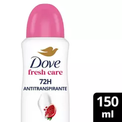 Desodorante Antitranspirante Dove Go Fresh Romã e Verbena 150ml