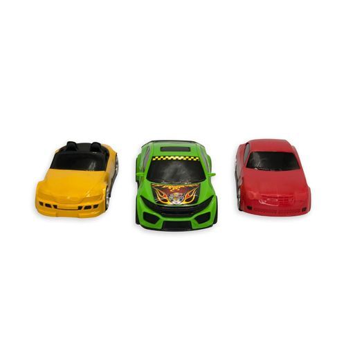 Caminhao Cegonheira Grande Vermelho Transporte 3 Carrinhos Brinquedo Infantil Divertido