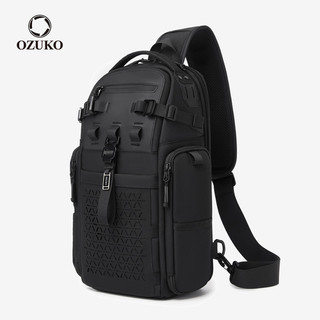 OZUKO Bolsa De Ombro Masculina De Grande Capacidade Ao Ar Livre Anti-Roubo Waterpoof Crossbody Sling Bags