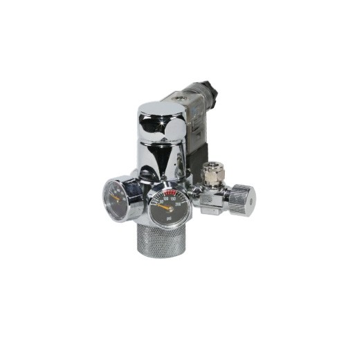ISTA REGULADOR CO2 MEDIDOR VERTICAL SOLENOID I-579