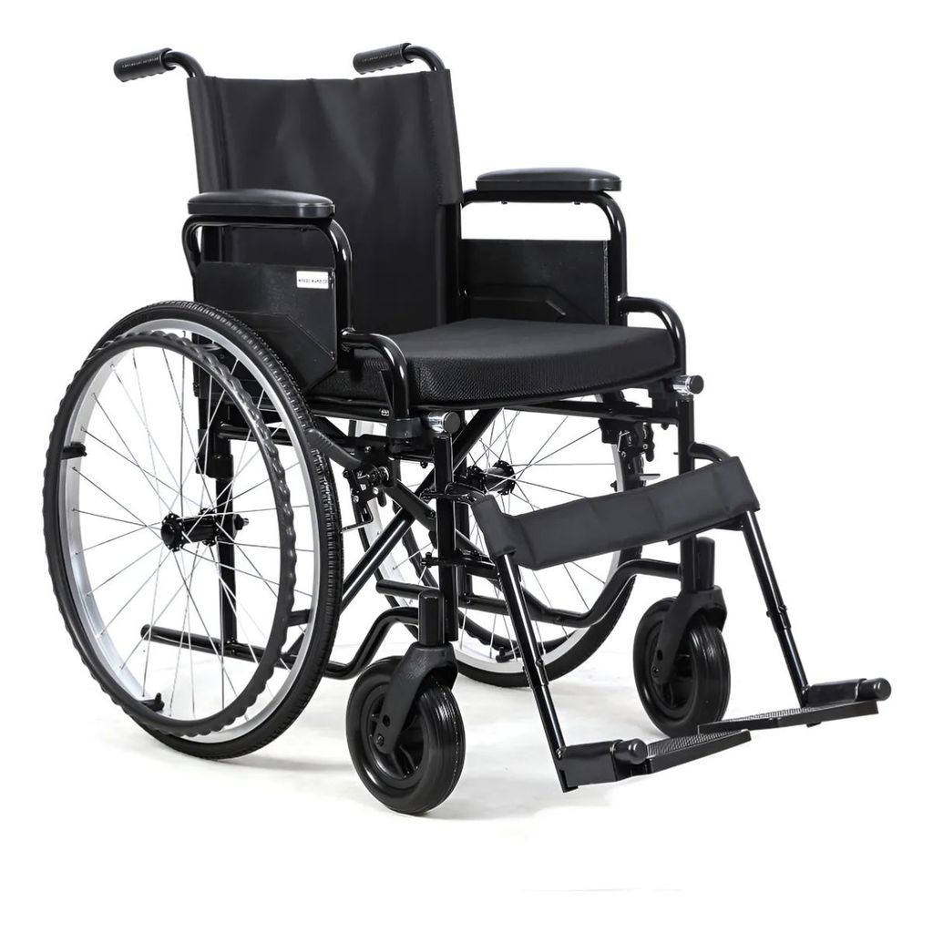 Cadeira de Rodas Pro9001 Aço Robusta Resistente Health Clean