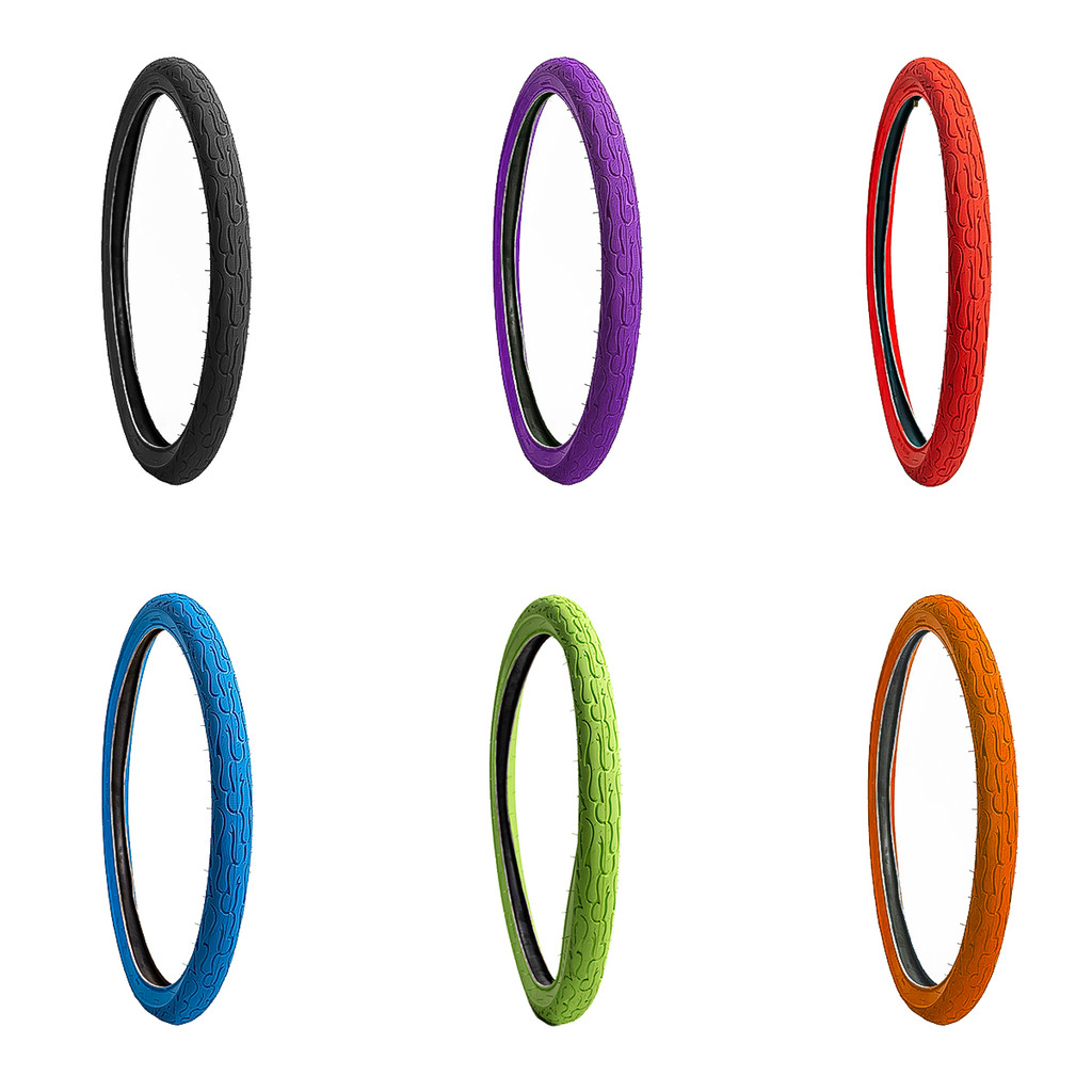 Pneu Bicicleta Aro 26x2.125 Paco Fuego Balão Tipo Flame Fire Slick Bike Urbano Manobra