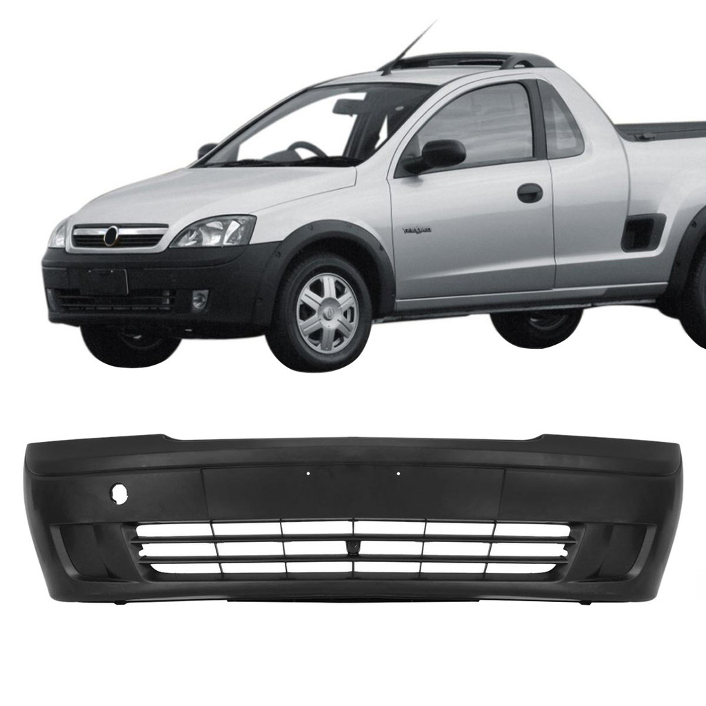 Parachoque Dianteiro Montana 2003 2004 2005 2006 2007 2008 2009 2010 2011 Preto Texturizado
