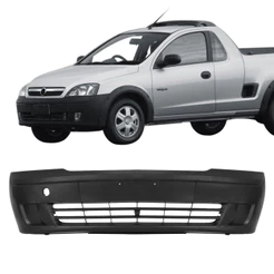 Parachoque Dianteiro Montana 2003 2004 2005 2006 2007 2008 2009 2010 2011 Preto Texturizado