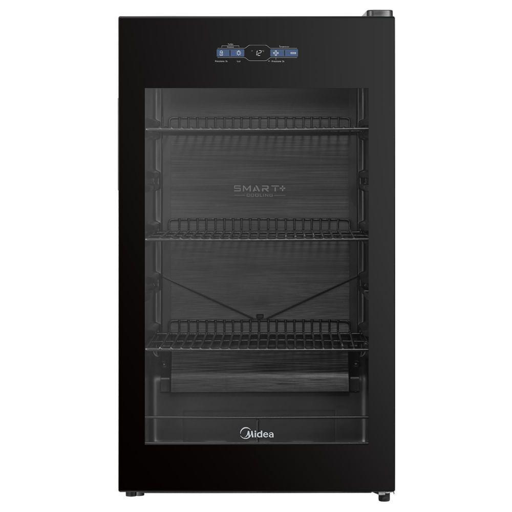 Imagem Adega De Vinho Climatizada 24 Garrafas Inverter Midea MDRW110FGGGL3 Bivolt