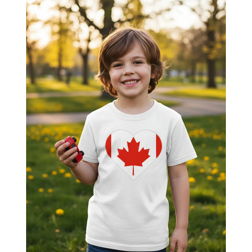Camiseta Infantil Time Time Futebol Brasil Canada 100% Algodão