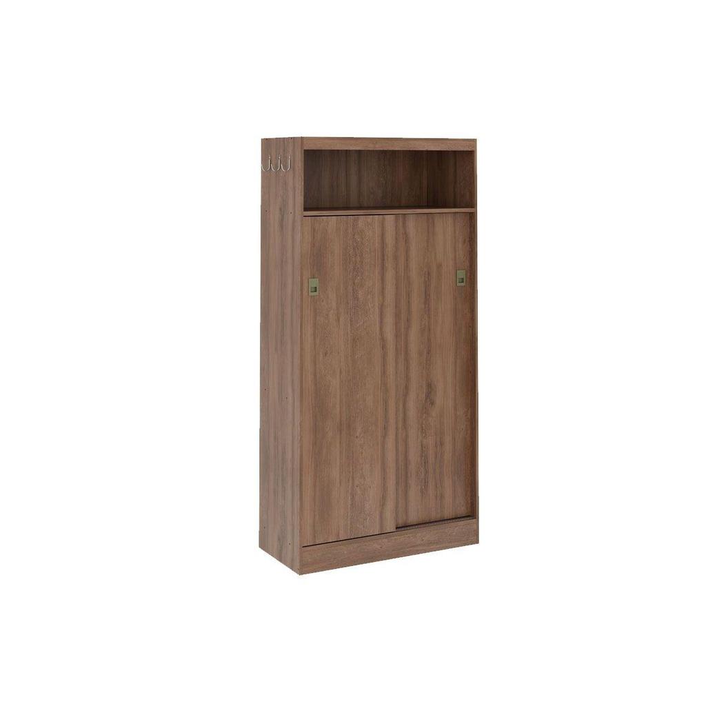 Armário Multiuso Sala 528 c/ 2 Portas de Correr Freijo - Carraro