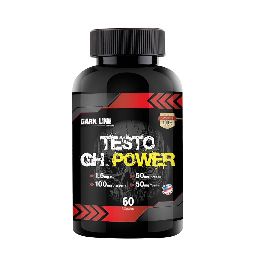 Testo GH Power 60 Caps Dark Line Laboratories