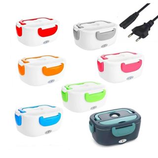 Marmita Elétrica Bivolt Portátil Com Alça 110v/ 220v Aquecedor Marmitex Viagem em Oferta na Shopee