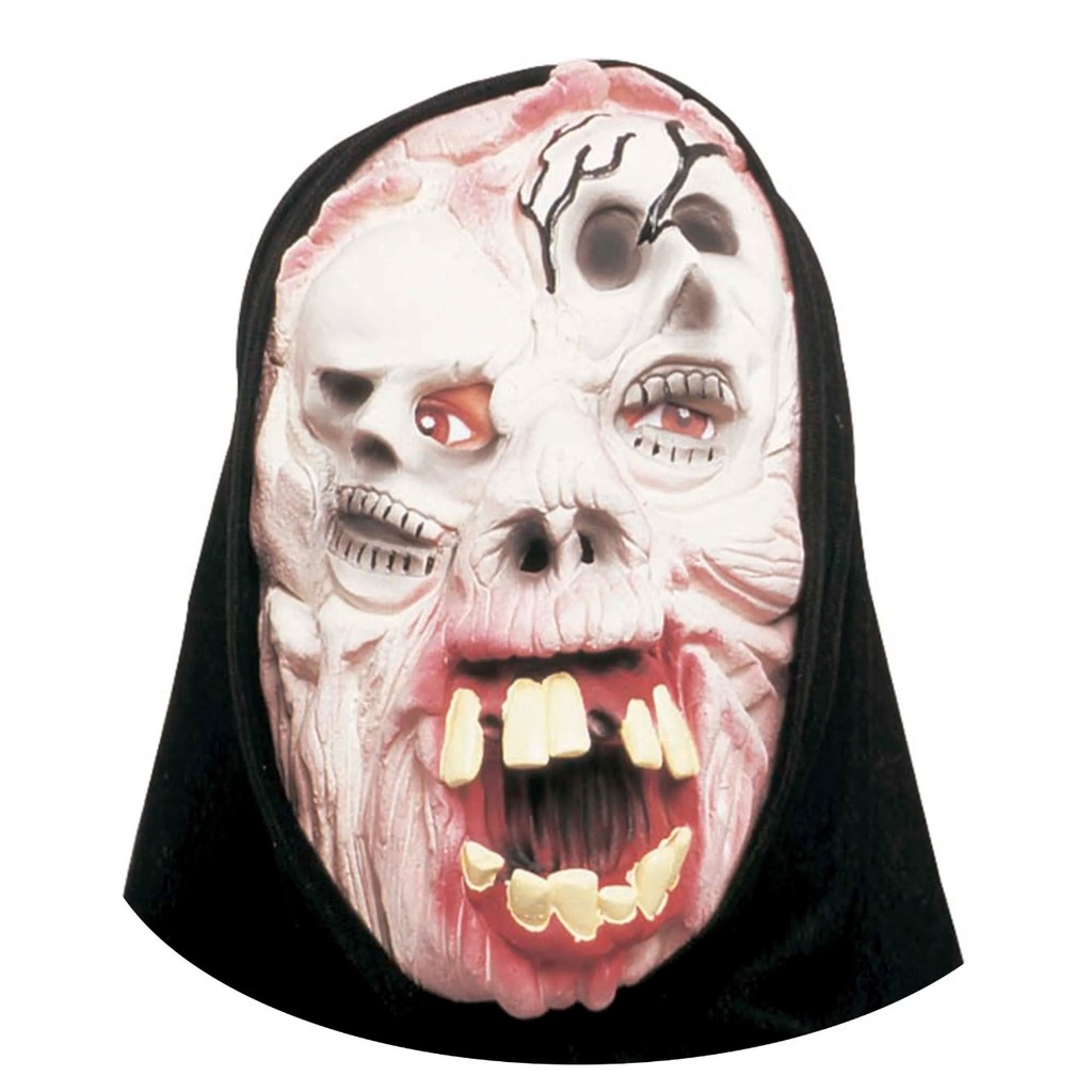 Máscara Zumbi Caveira Esqueleto Halloween - Látex