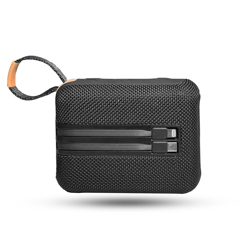 Caixa De Som Amplificada Portátil 10W Bluetooth 5.3 TWS Led RGB