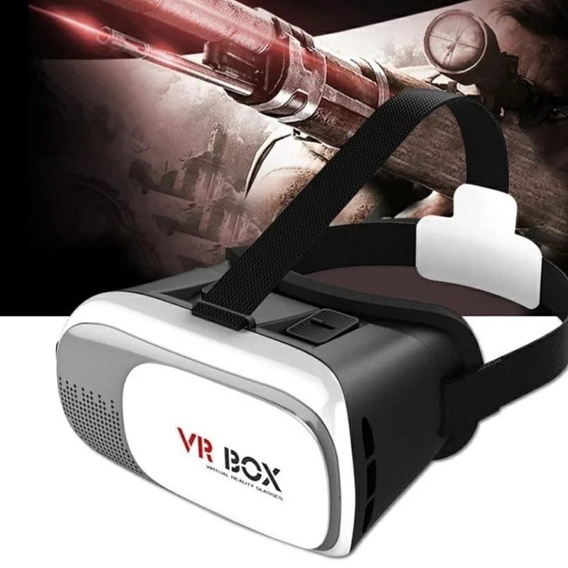 VR Box 2.0 – Óculos de Realidade Virtual com Lentes HD 3D