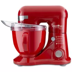 Batedeira Planetária Britânia BBP760VMW Turbo Vermelha 110V