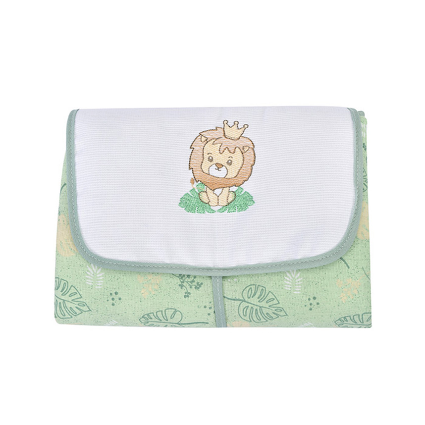 Trocador de Fraldas Portátil Dengo Estampado Leão Safari em Oferta na Shopee