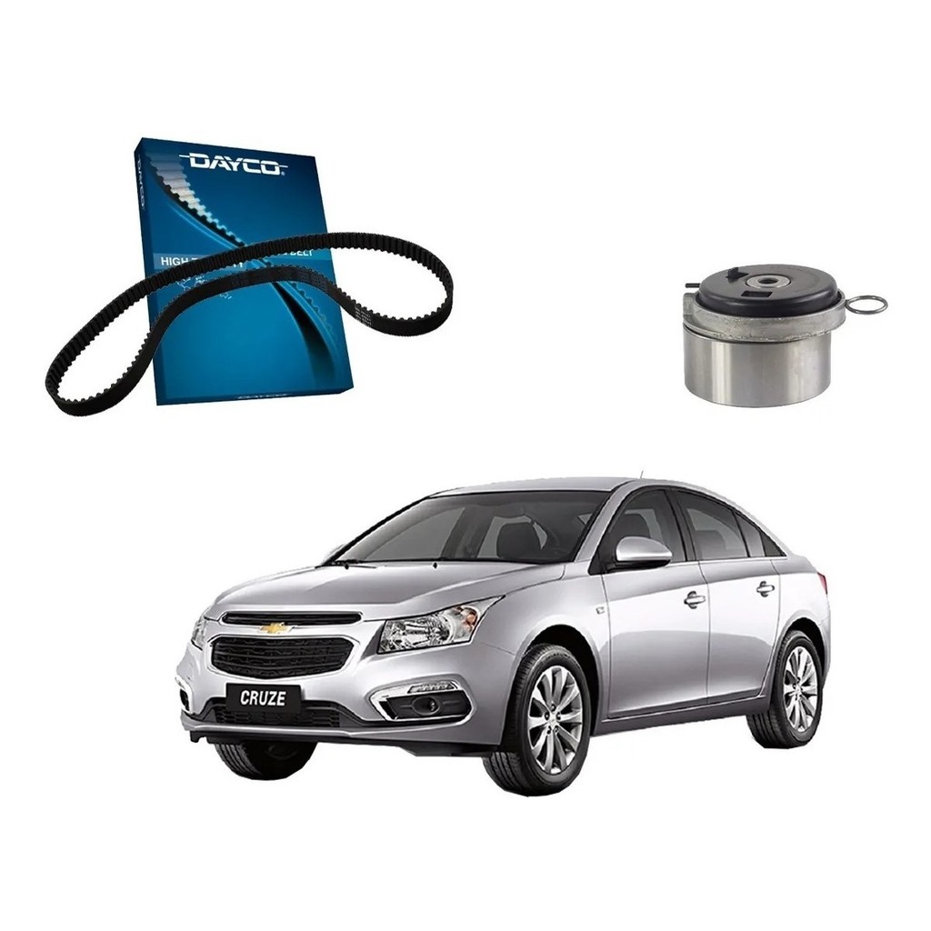Kit Correia Dentada E Tensor Gm Cruze 1.8 Gm Sonic 1.6 16v