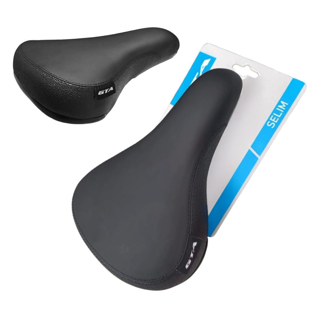 Banco Selim Sela Gta Para Bike Bicicleta Dirt Jump Bmx Mtb wheeling Grau
