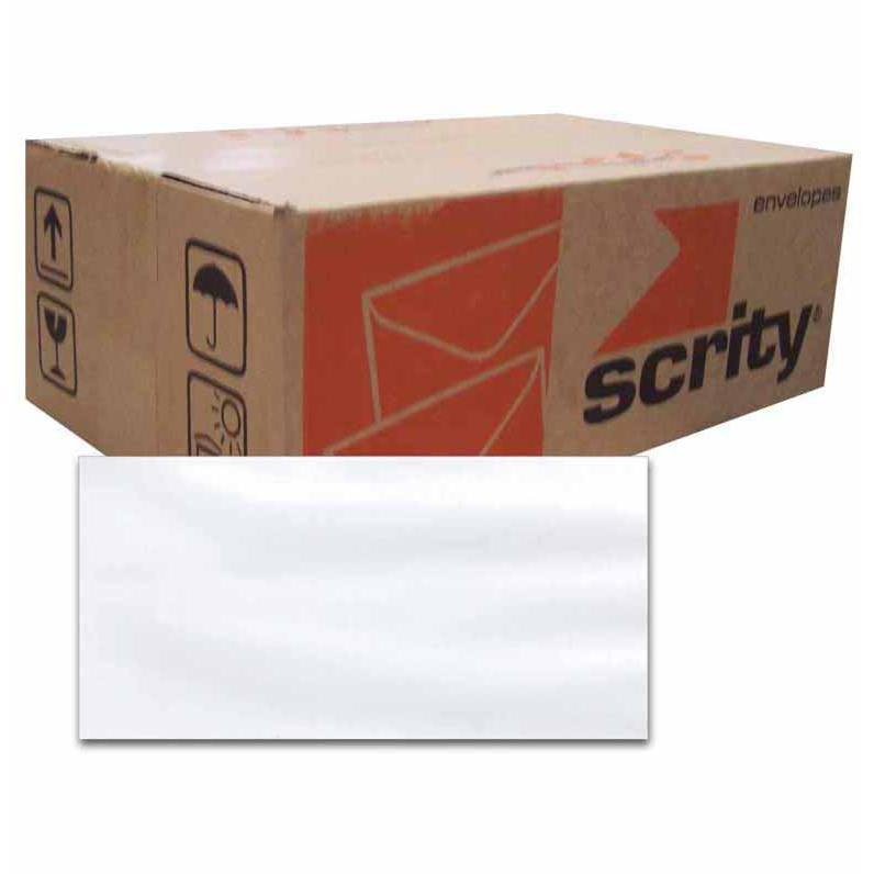 Kit 1000 Unidades Envelope Oficio (Carta) Convite 114x229mm 63grs Branco Barato