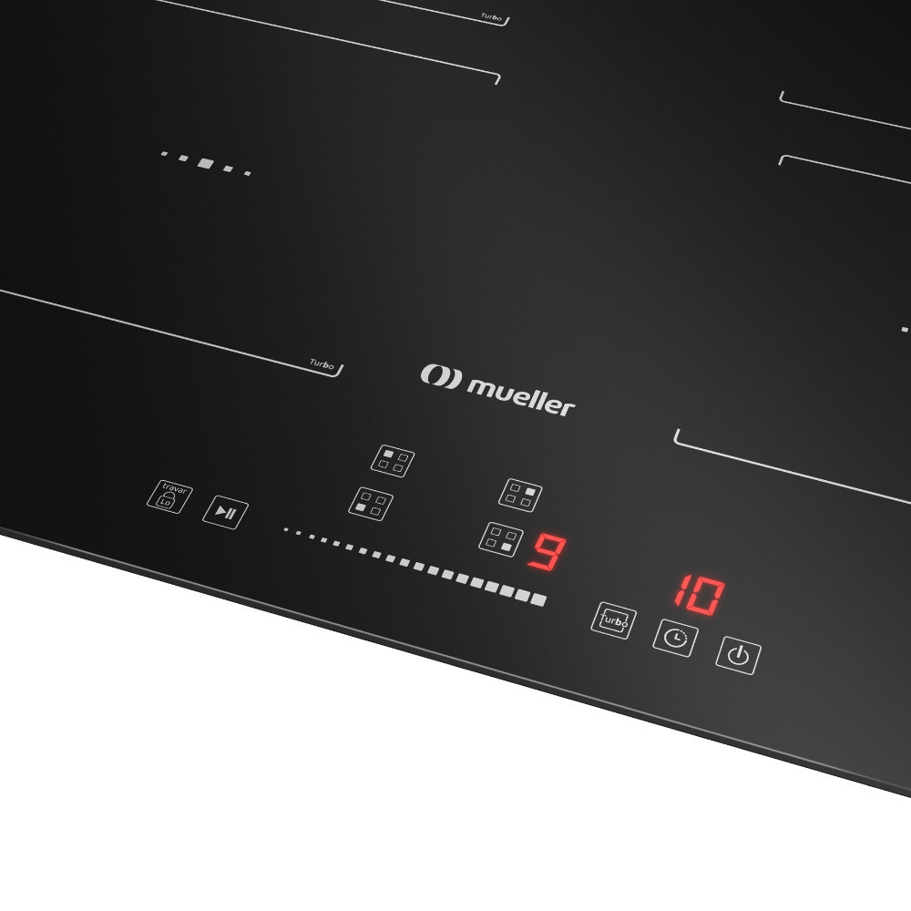 Cooktop de Indução 4 Boca Mueller MCN4BK · foto 2