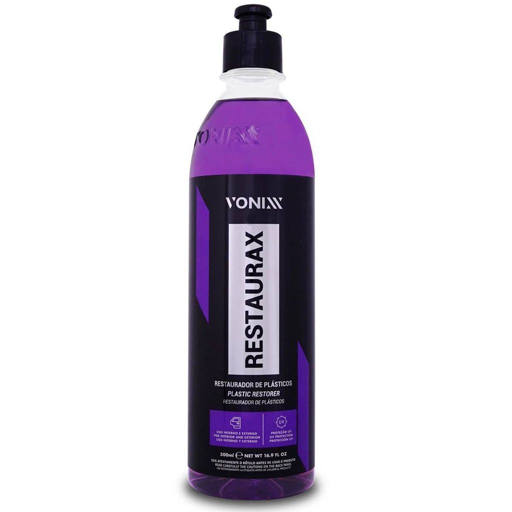 Restaurador De Plásticos Automotivo Restaurax 500ml Vonixx em Oferta na Shopee