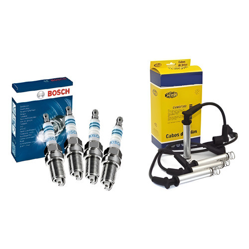 Kit Cabo E Vela Bosch Corsa Sedan Classic Corsa Wind 1.4 1.6 1.8 8v 97 98 99 2000 2001 2002 a 2012