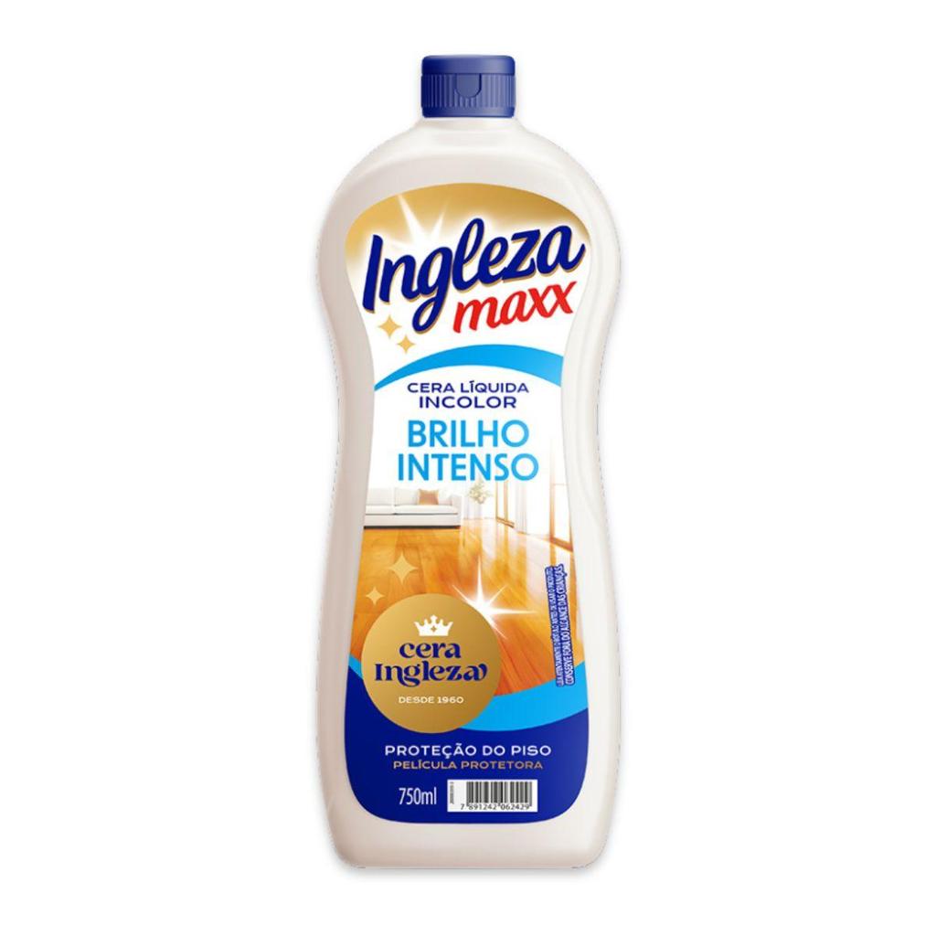Cera Líquida Maxx INGLEZA Incolor 750ml em Oferta na Shopee